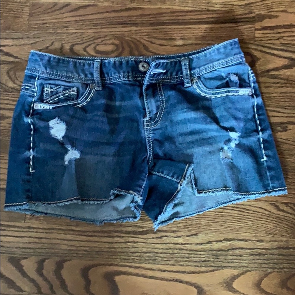 Maurices  Blue Jean Shorts